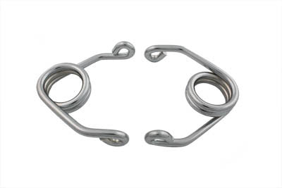 V-Twin Manufacturing Chrome 4 Hair Pin Seat Spring Set
