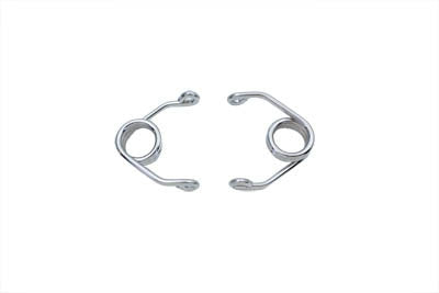 V-Twin Manufacturing Chrome 4 Hair Pin Seat Spring Set - additional view 2