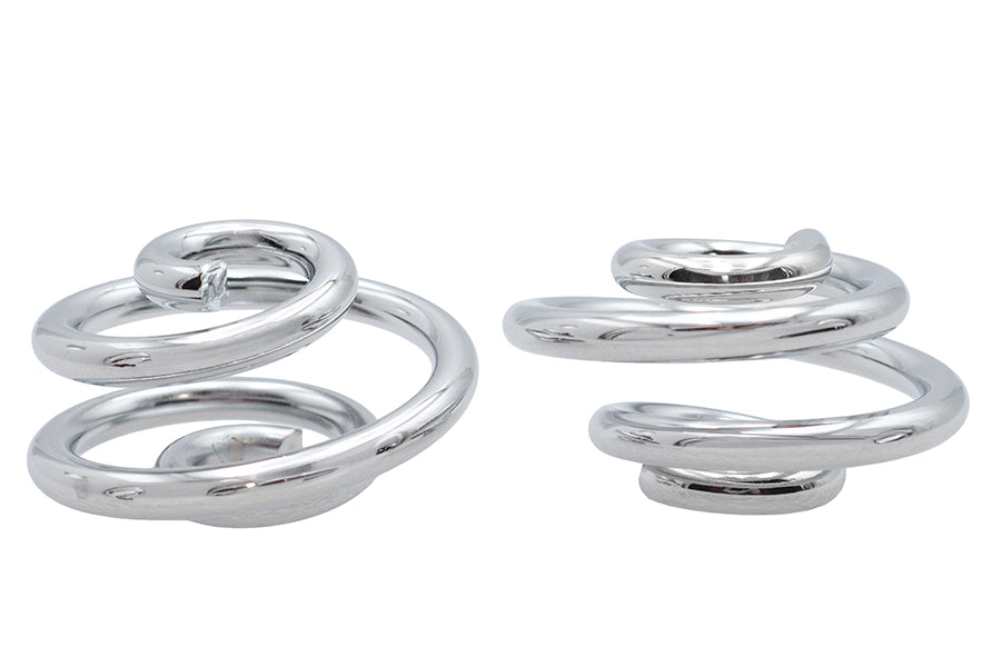 V-Twin Manufacturing Chrome 1 Seat Spring Set - additional view 3