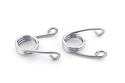 V-Twin Manufacturing Chrome 2 Hair Seat Spring Set