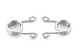 V-Twin Manufacturing Chrome 2 Hair Seat Spring Set - additional view 2