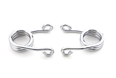 V-Twin Manufacturing Chrome 2 Hair Seat Spring Set - additional view 2