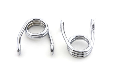 V-Twin Manufacturing Chrome 2 Hair Seat Spring Set - additional view 3