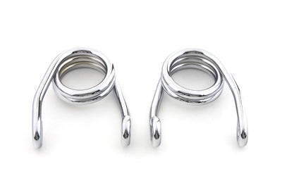 V-Twin Manufacturing Chrome 2 Hair Seat Spring Set - additional view 4