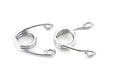 V-Twin Manufacturing Chrome 3 Hair Seat Spring Set