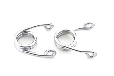 V-Twin Manufacturing Chrome 3 Hair Seat Spring Set