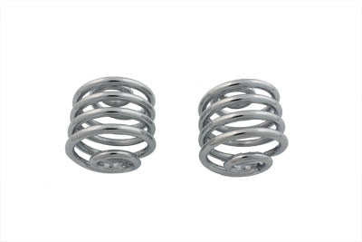 V-Twin Manufacturing Chrome 2 Seat Spring Set