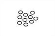 V-Twin Manufacturing Oil Pump Cap and Drain Plug O-Rings