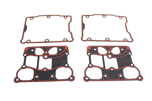 V-Twin Manufacturing Twin Cam Rocker Box Gasket Set