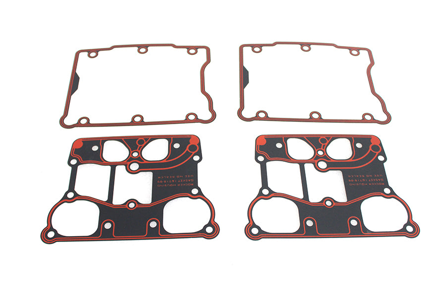 V-Twin Manufacturing Twin Cam Rocker Box Gasket Set