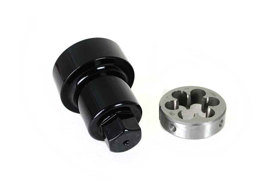 V-Twin Manufacturing Universal Fork Stem Die Tool With Holder - additional view 3