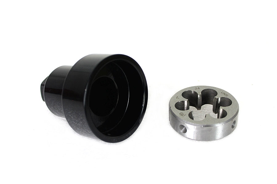 V-Twin Manufacturing Universal Fork Stem Die Tool With Holder - additional view 4