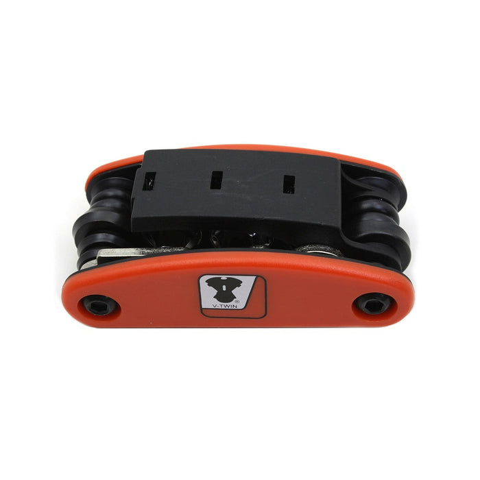 13 in 1 Folding Tool Kit - V-Twin 16-0078