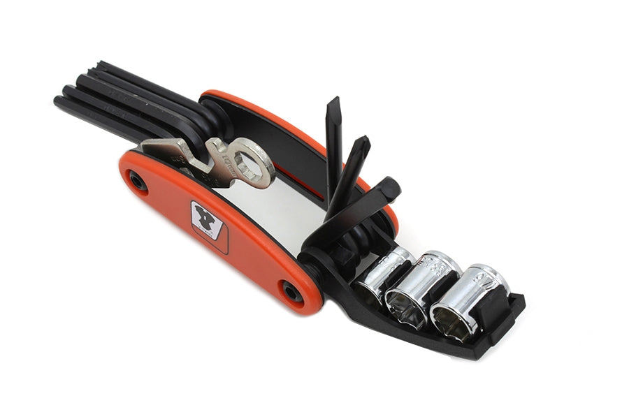 V-Twin Manufacturing 13 in 1 Folding Tool Kit - additional view 4