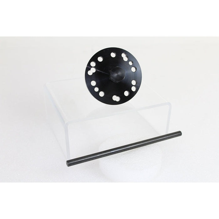 4-Speed Clutch Hub Puller Tool with Swivel Black - V-Twin 16-0192