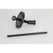 4-Speed Clutch Hub Puller Tool with Swivel Black - V-Twin 16-0192
