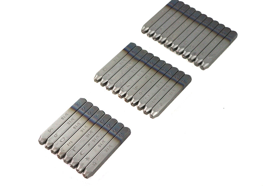V-Twin Manufacturing Motor Number Stamp Set - additional view 4