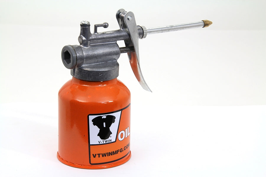 V-Twin Manufacturing V-Twin Metal Squirt Oil Can - additional view 3
