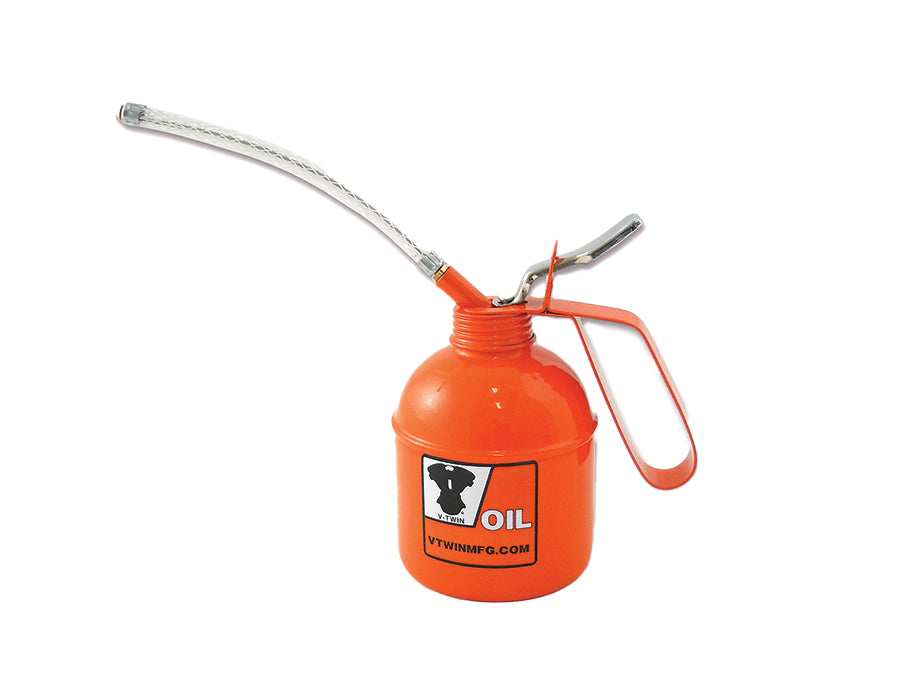 V-Twin Manufacturing Metal Squirt Oil Can 500 CC