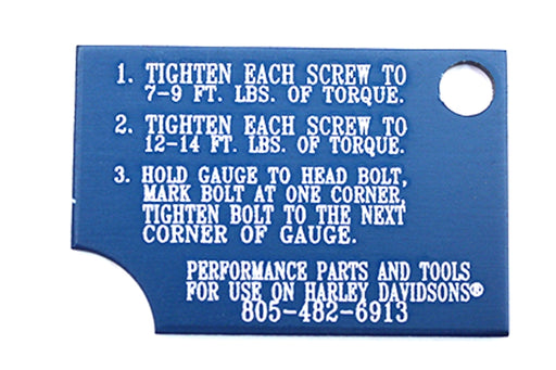 Jims Evolution Head Bolt Torque Gauge Tool - additional view 2