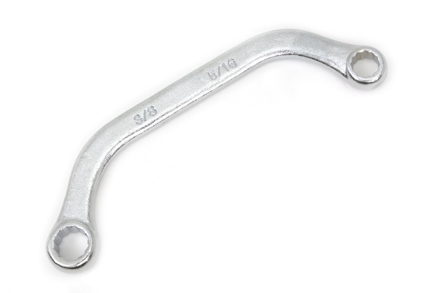 V-Twin Manufacturing Chrome Socket S" Wrench 5/16" and 3/8"" - additional view 2