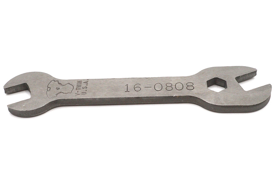 V-Twin Manufacturing Early Wrench Tool with Hex