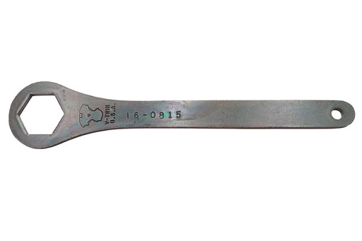 V-Twin Manufacturing Wrench Tool Front Axle Black Zinc