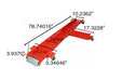 V-Twin Manufacturing Motorcycle Roller Dolly Lift Tool - additional view 2