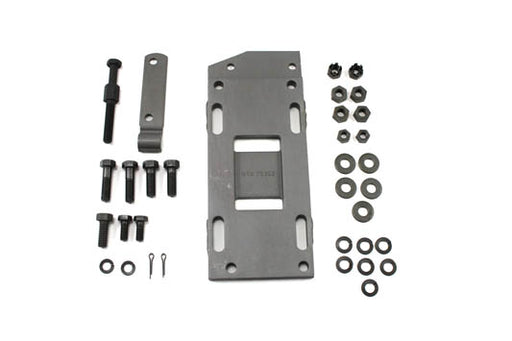 V-Twin Manufacturing Transmission Mounting Plate Kit Parkerized