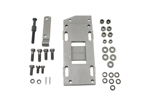 V-Twin Manufacturing Transmission Mounting Plate Kit Parkerized - additional view 2