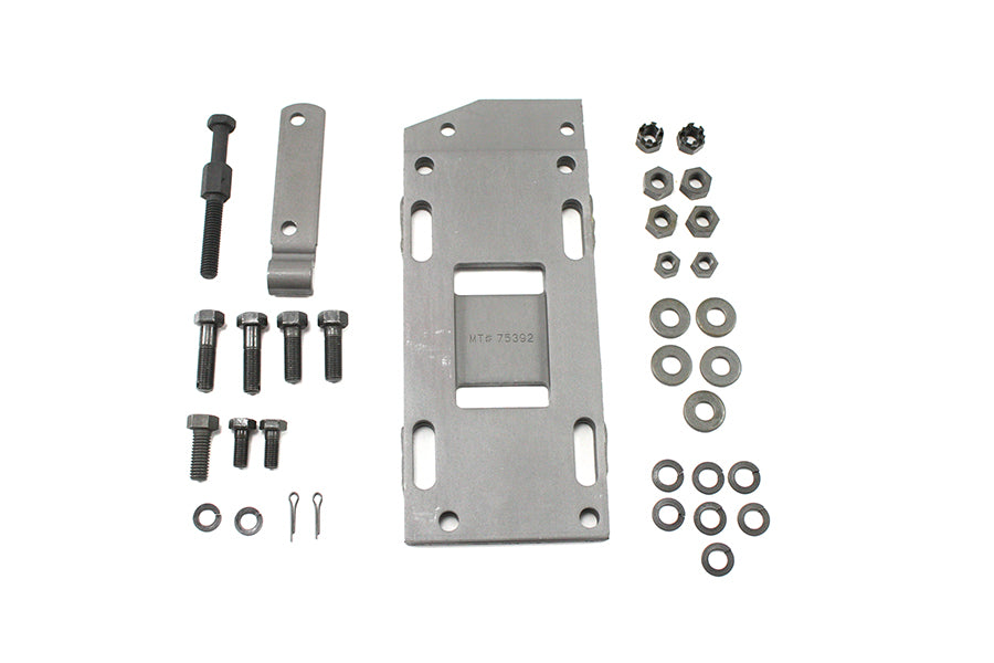 V-Twin Manufacturing Transmission Mounting Plate Kit Parkerized - additional view 2