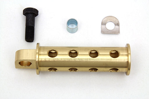 V-Twin Manufacturing Replica Spool Kick Starter Pedal Brass - additional view 2