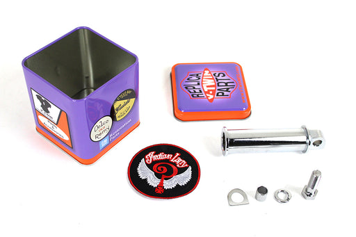 V-Twin Manufacturing Indian Larry Style Spool Kick Pedal Chrome