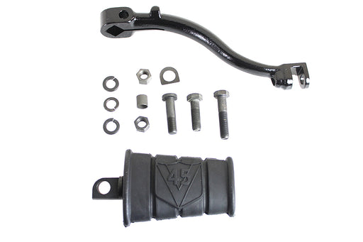 V-Twin Manufacturing 45 WL Kick Starter Arm Kit Black - additional view 2