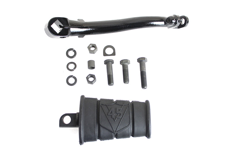V-Twin Manufacturing 45 WL Kick Starter Arm Kit Black - additional view 3
