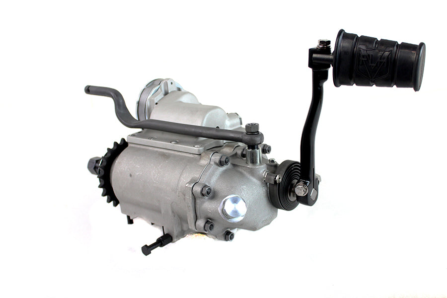 V-Twin Manufacturing 4-Speed Big Twin Transmission Assembly Natural - additional view 4