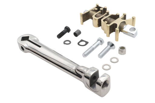 V-Twin Manufacturing F-ck Unbreakable Kick Starter Arm Kit Stainless Steel - additional view 2