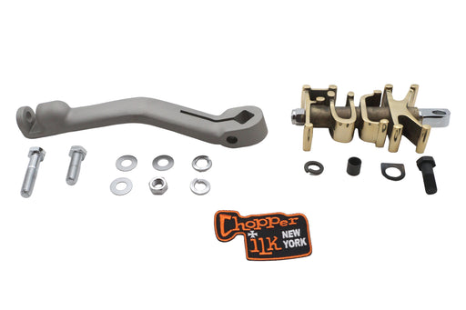 V-Twin Manufacturing F-ck Unbreakable Kick Starter Arm Kit Stainless Steel