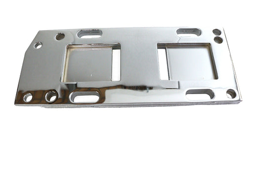 V-Twin Manufacturing Transmission Mount Plate Chrome - additional view 2