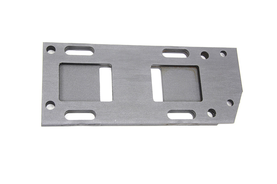 V-Twin Manufacturing Replica Parkerized Transmission Mounting Plate
