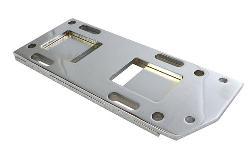 V-Twin Manufacturing Chrome Transmission Mounting Plate - additional view 2