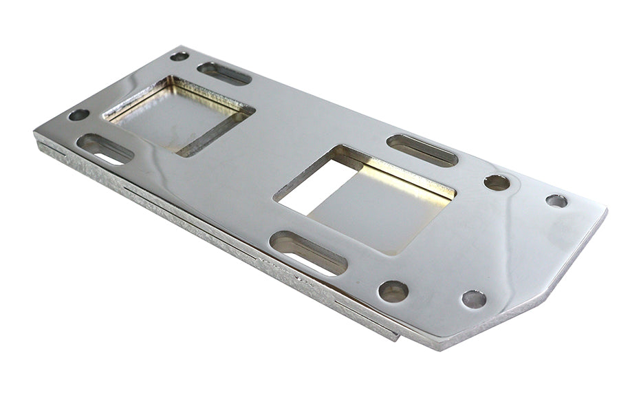 V-Twin Manufacturing Chrome Transmission Mounting Plate - additional view 2
