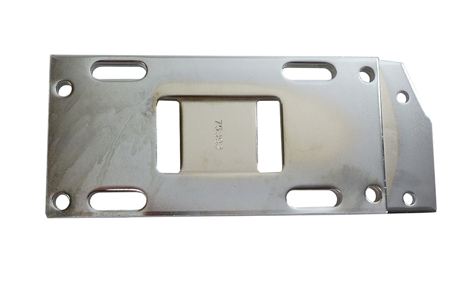 V-Twin Manufacturing Chrome Transmission Mounting Plate - additional view 4