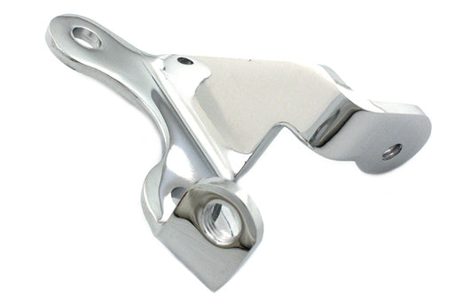 York Clutch Cable and Oil Tank Bracket Chrome