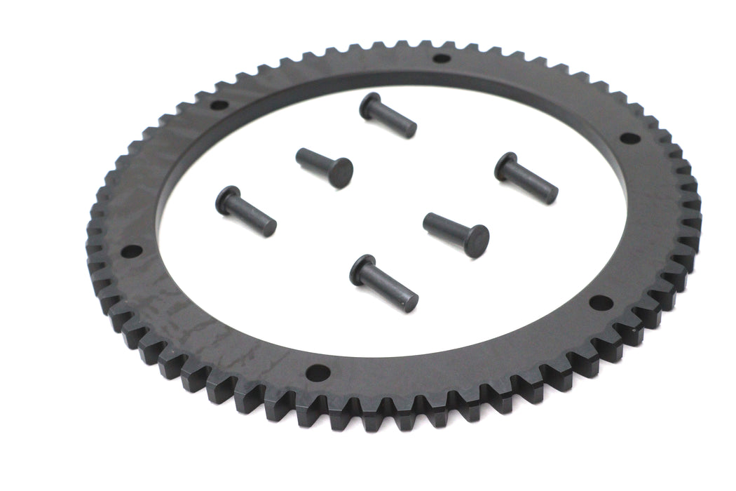 V-Twin Manufacturing 66 Tooth Clutch Drum Starter Ring Gear Rivet - additional view 4