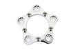 V-Twin Manufacturing Rear Sprocket or Pulley Lock Ring Kit Chrome