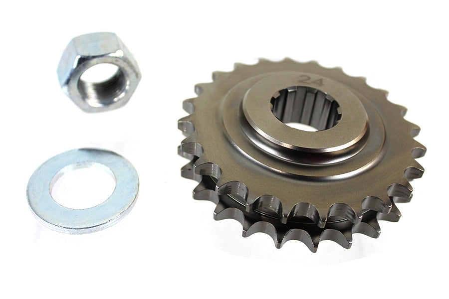 V-Twin Manufacturing Engine Sprocket 24 Tooth - additional view 3