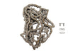 V-Twin Manufacturing 10 Foot Block Chain - additional view 2