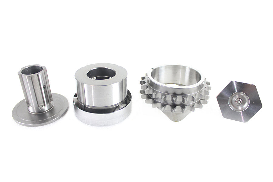 V-Twin Manufacturing Tapered Shaft Cushion Motor Sprocket Assembly - additional view 2