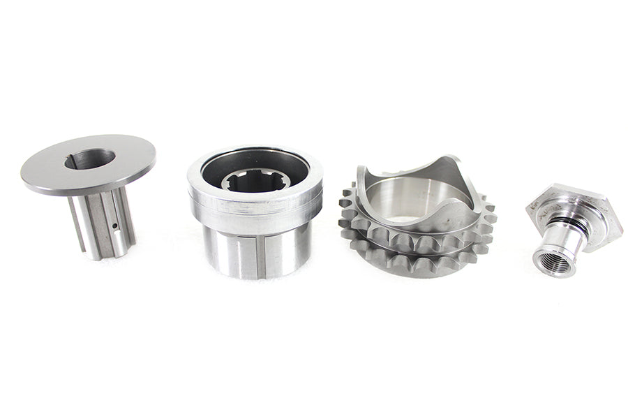 V-Twin Manufacturing Tapered Shaft Cushion Motor Sprocket Assembly - additional view 3